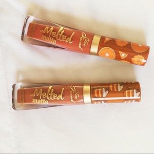 Top faced limited edition melted matte minis
